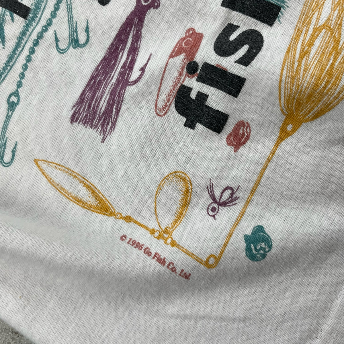 Vintage Fishing T-Shirt 18M