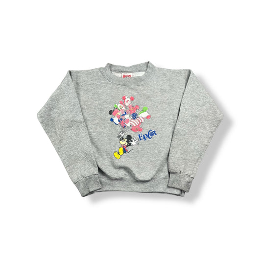 Vintage Epcot Mickey Mouse Crewneck 5T