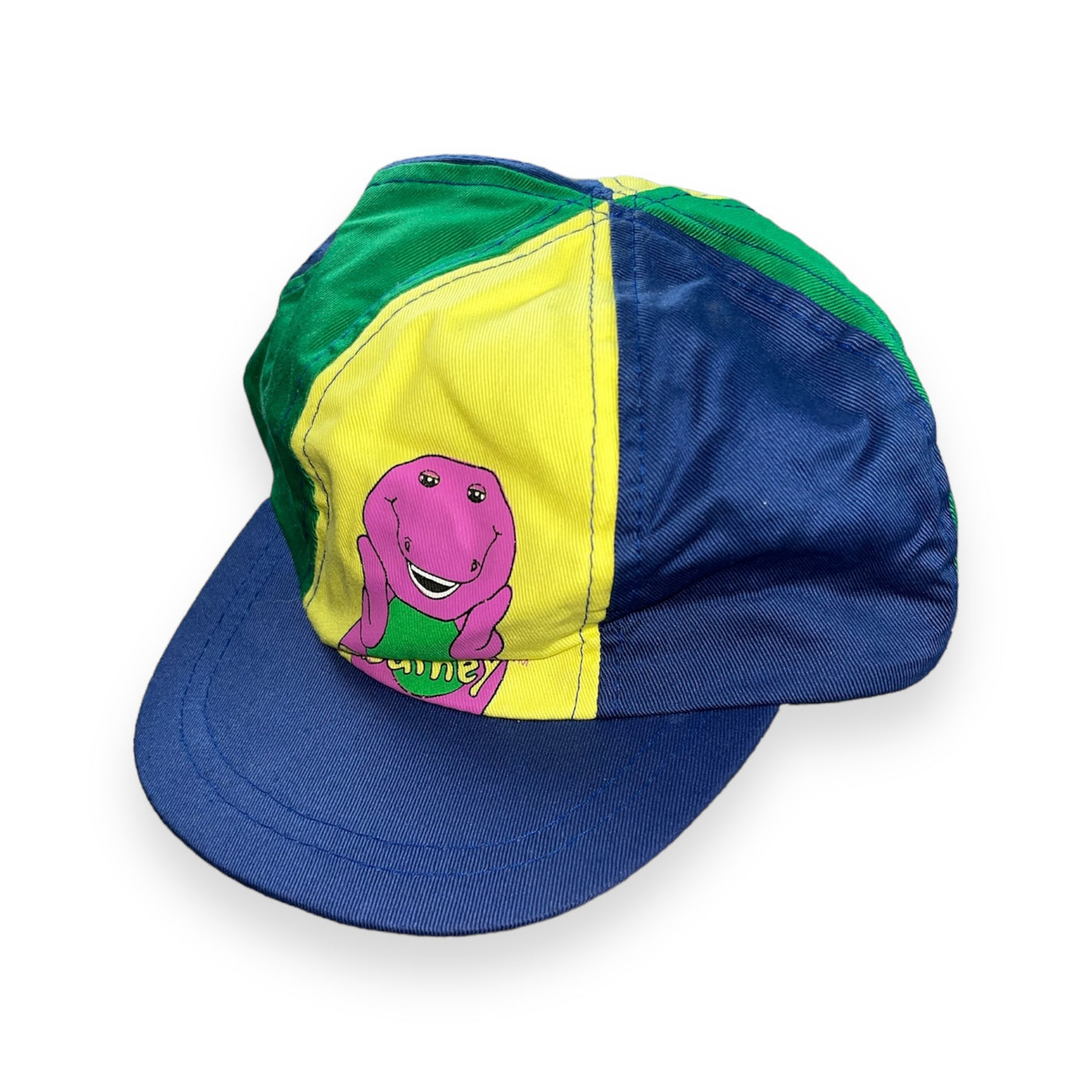 Vintage 92’ Barney The Dinosaur Hat 2-5T