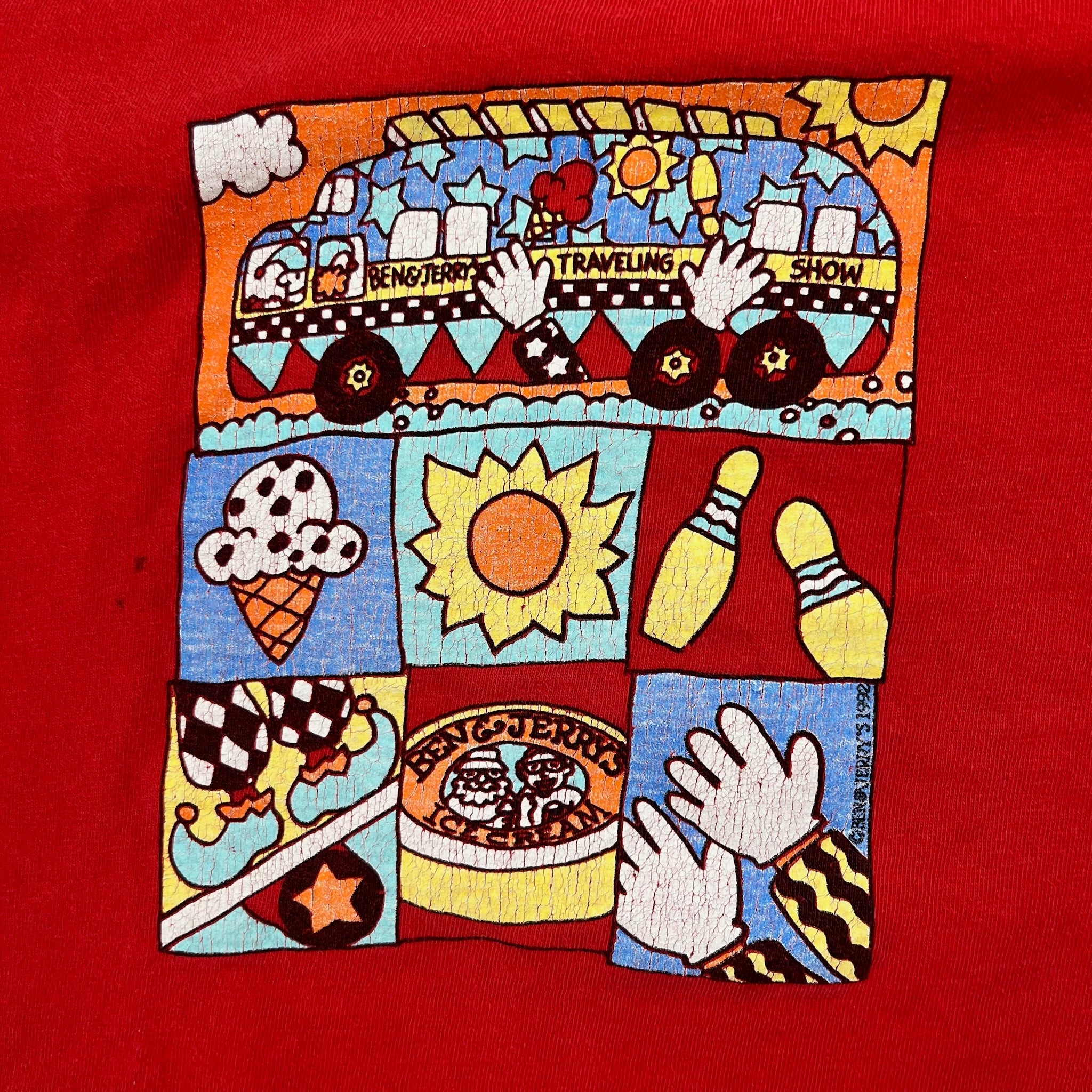 Vintage '92 Ben & Jerrys Youth Medium