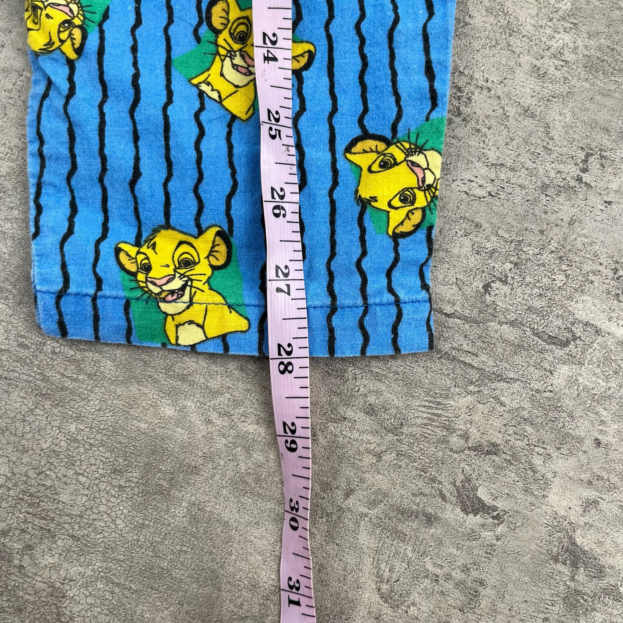 Vintage Simba Lion King Upcycled Pants 5/6T