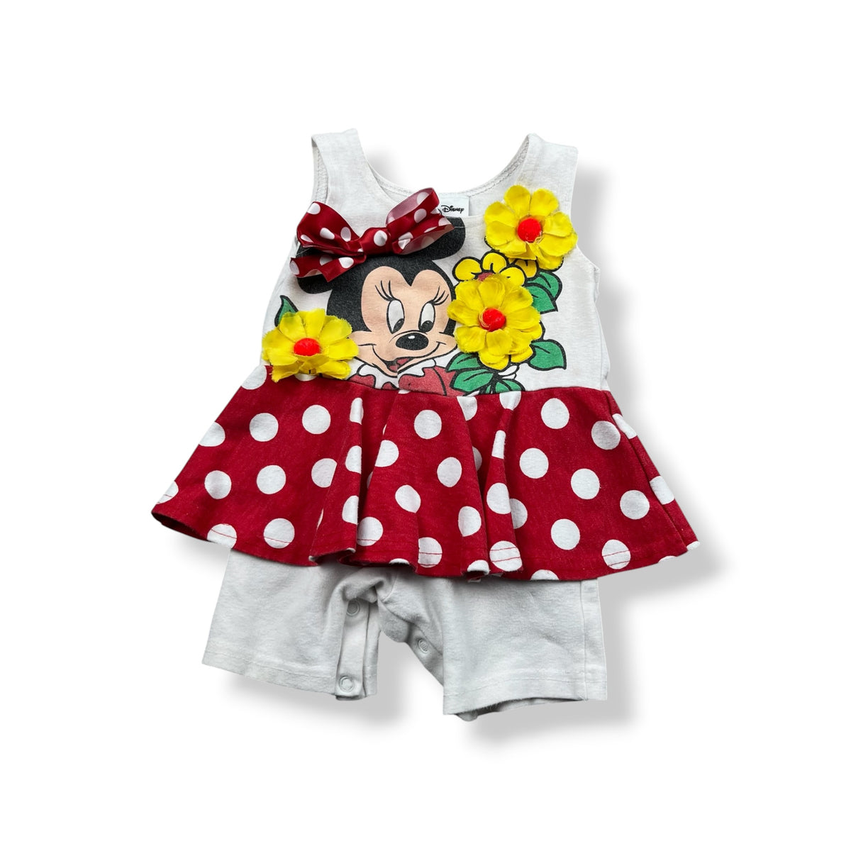 Vintage Minnie Mouse Romper 6-9 Mo