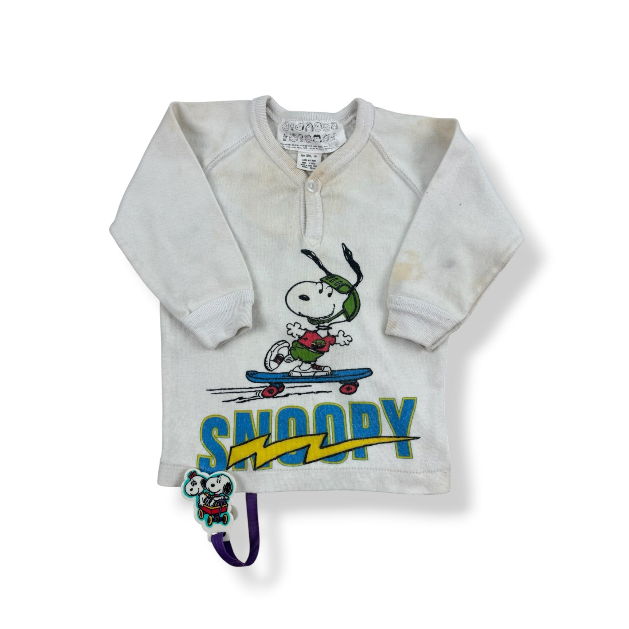 Vintage Snoopy Skater 12M