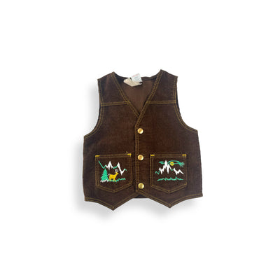 Vintage 70’s Vest Set 3T