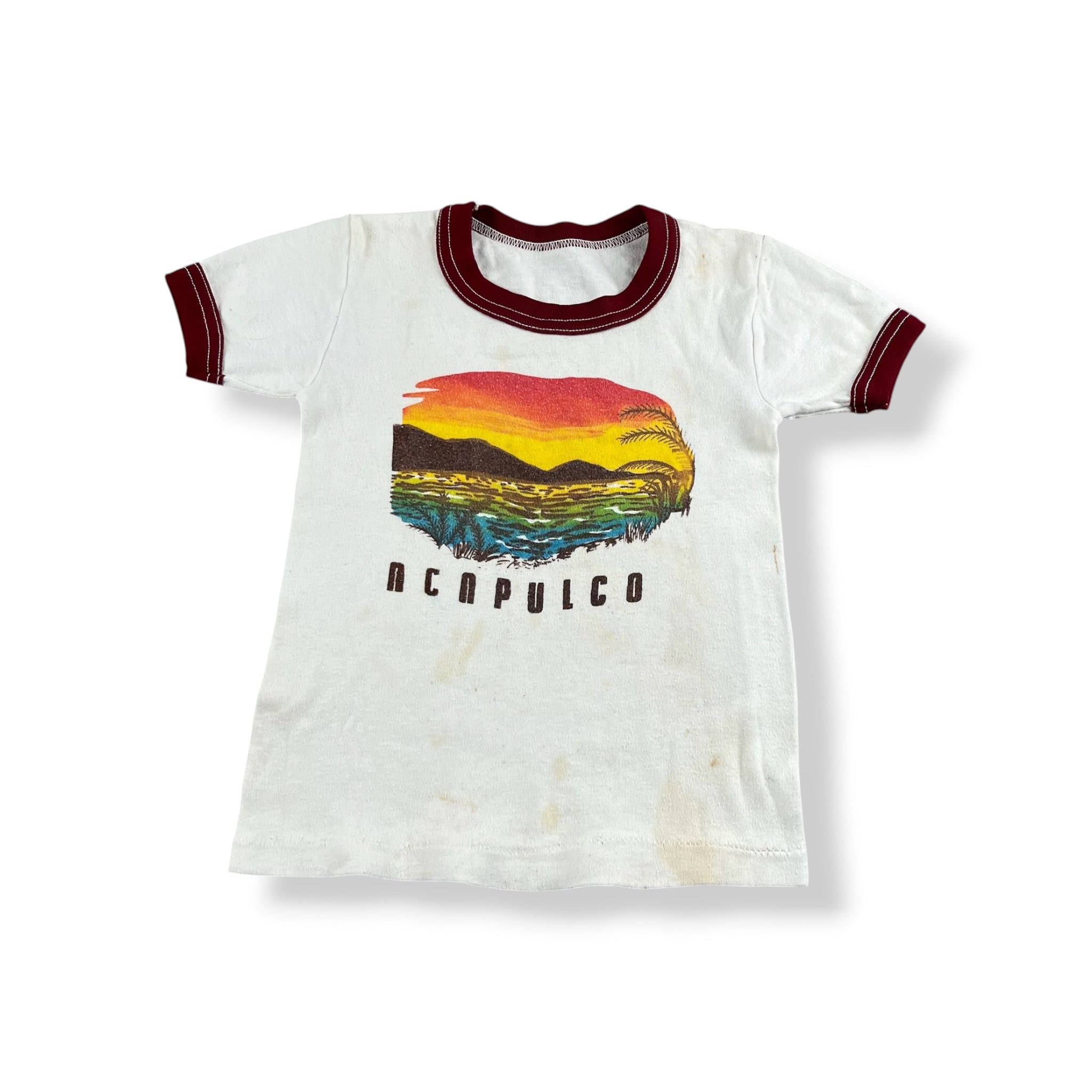 Vintage Acapulco Souvenir Shirt 3T
