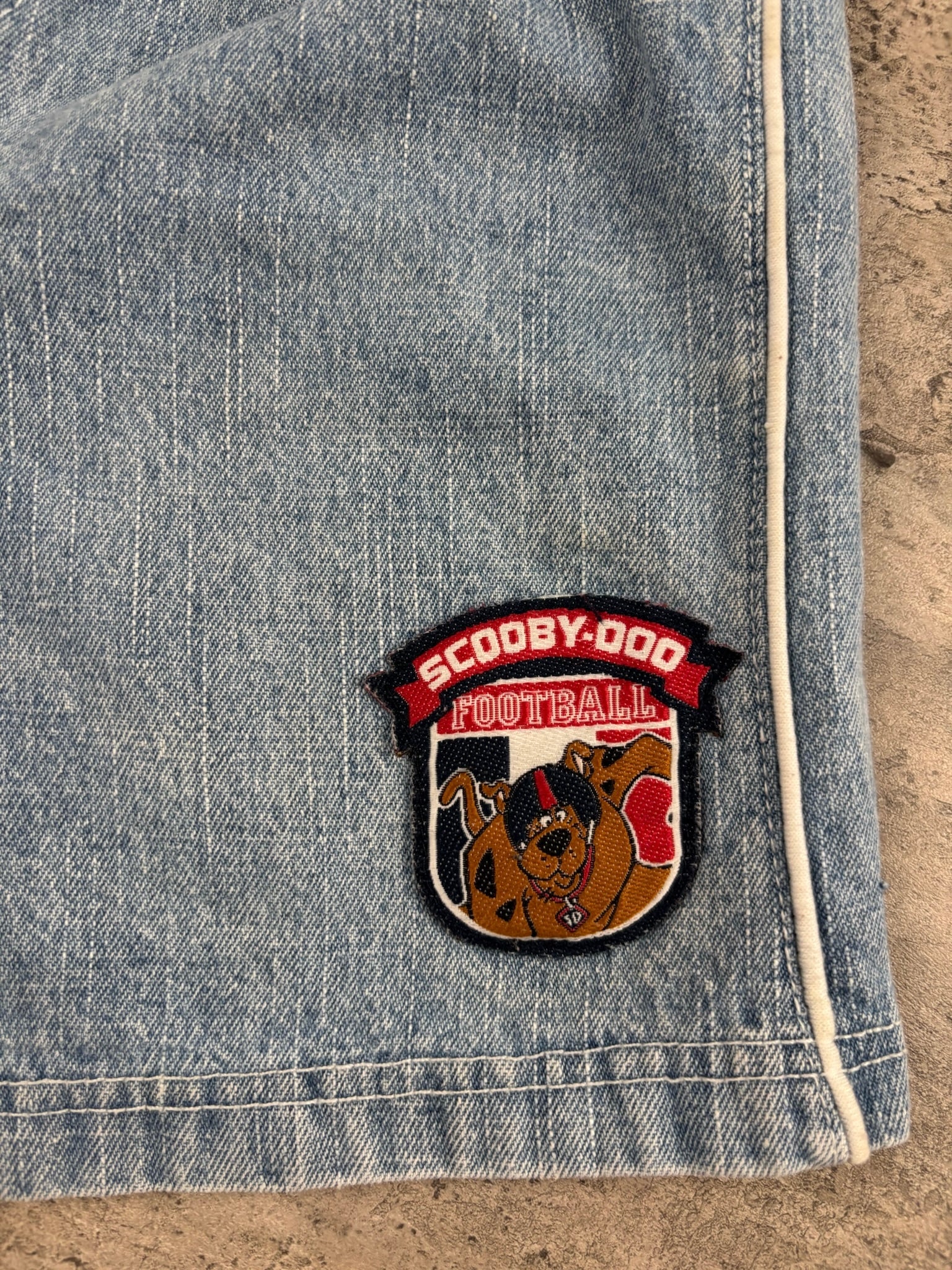 Vintage Scooby Doo Denim Shorts 3T