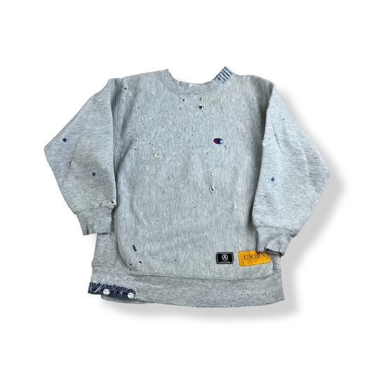Upcycle Champion Crew By U.S Alteration Champion Sweater 5/6T