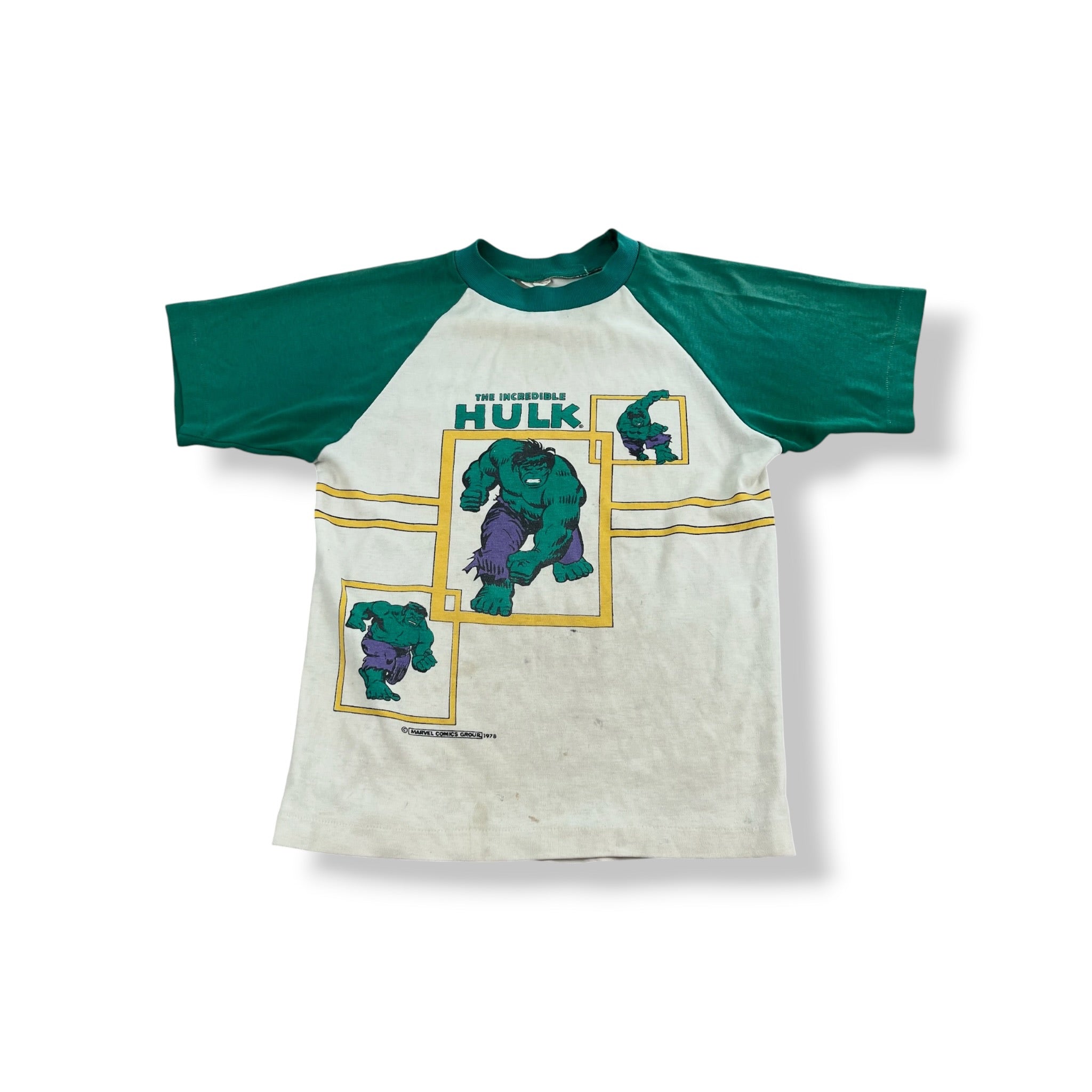 Vintage '78 The Incredible Hulk Youth Medium