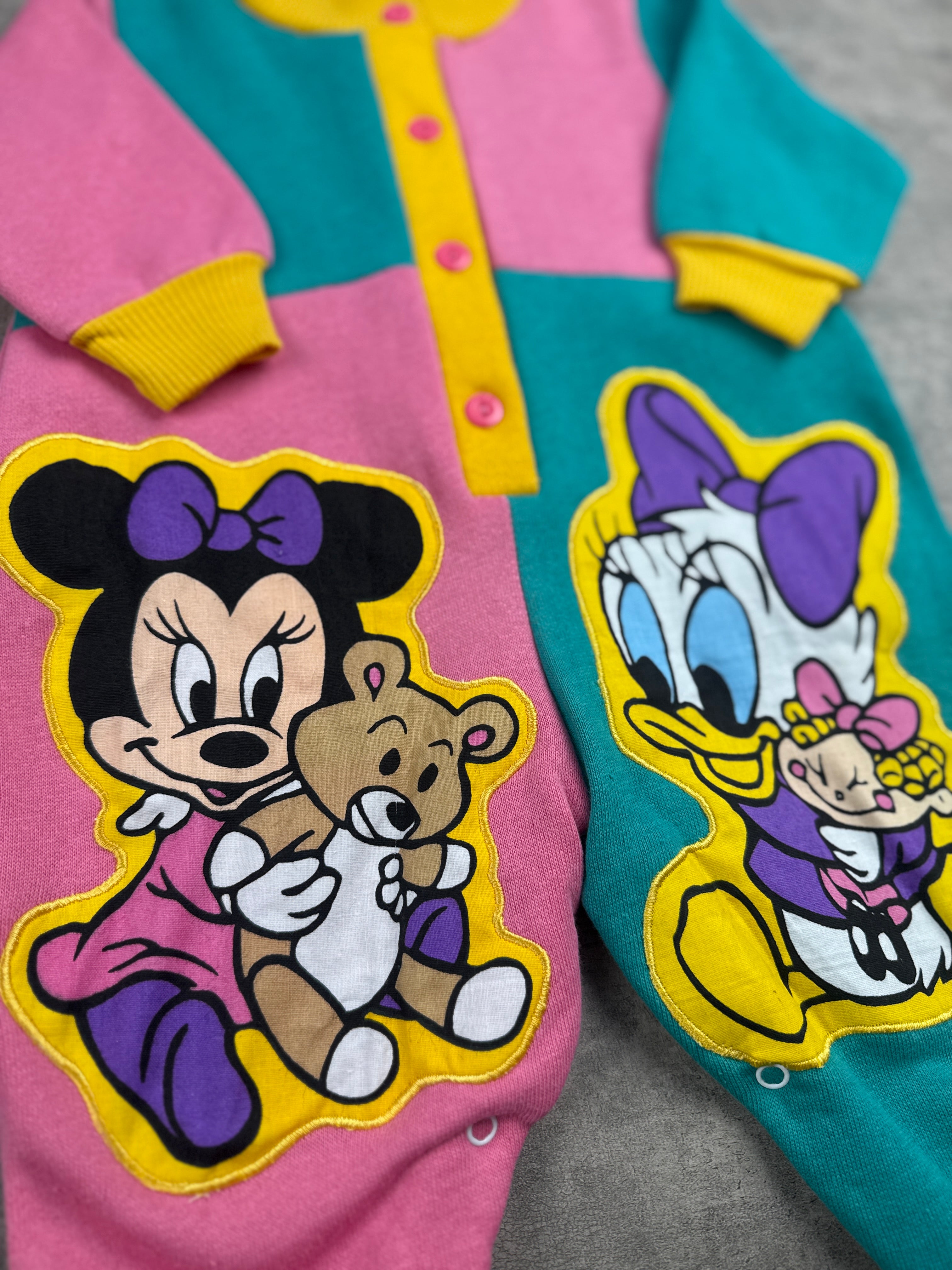 Vintage Deadstock Disney Babies Romper 12-18 Mo