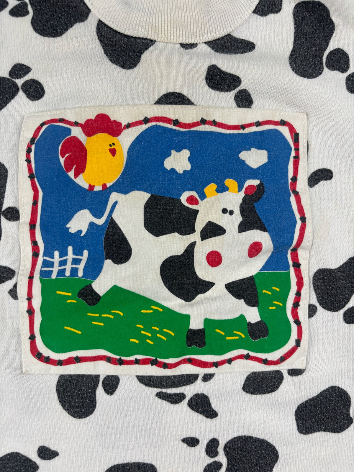Vintage Buster Brown Cow Romper 12 Mo