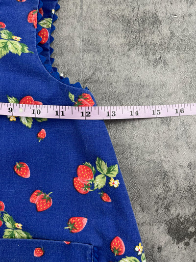 Vintage Strawberry Dress 5T