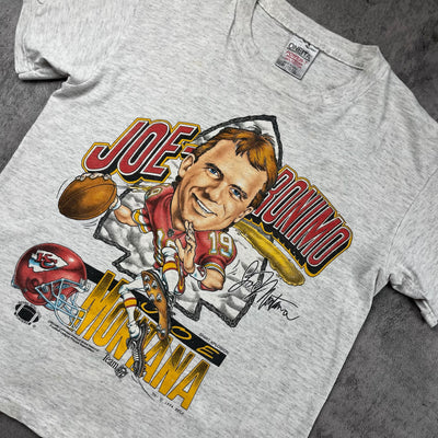 Vintage 94’ Kansas City Joe Montana T-Shirt Youth Small