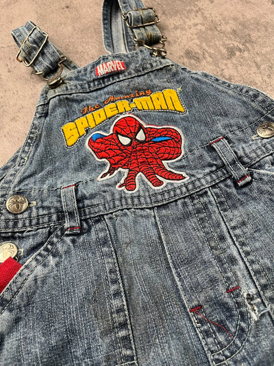 Y2K Spider-Man Shortalls 18-24 Months