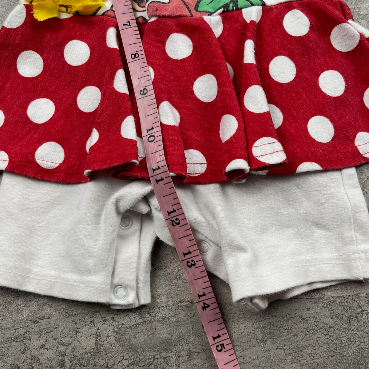 Vintage Minnie Mouse Romper 6-9 Mo