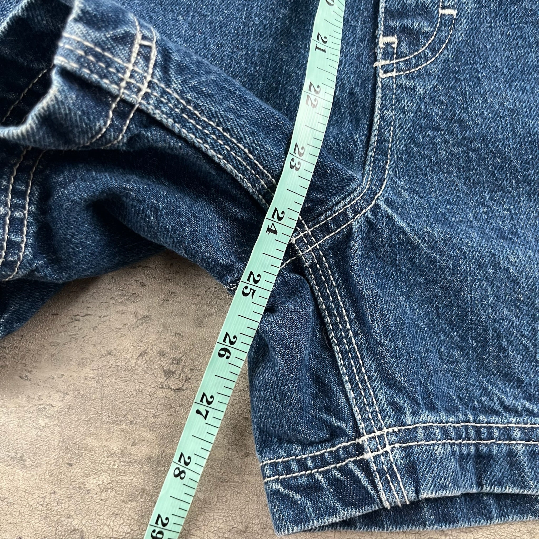 Vintage Tommy Hilfiger Denim Shortalls 7/8