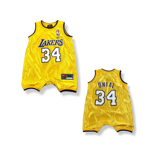 Nike Los Angeles Lakers Shaquille O'Neal Romper 18 Months
