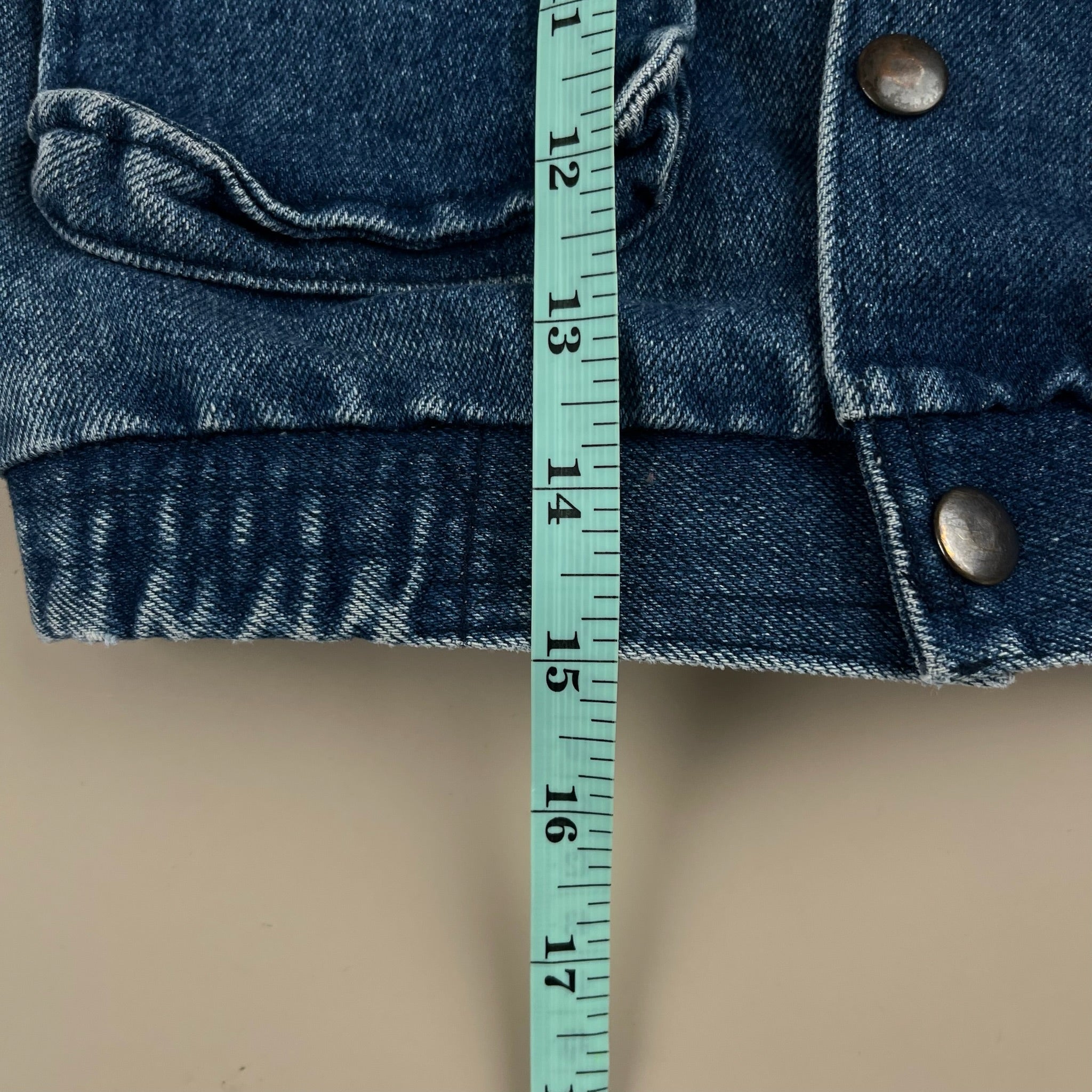 Vintage Cowboy Denim Jacket 3T