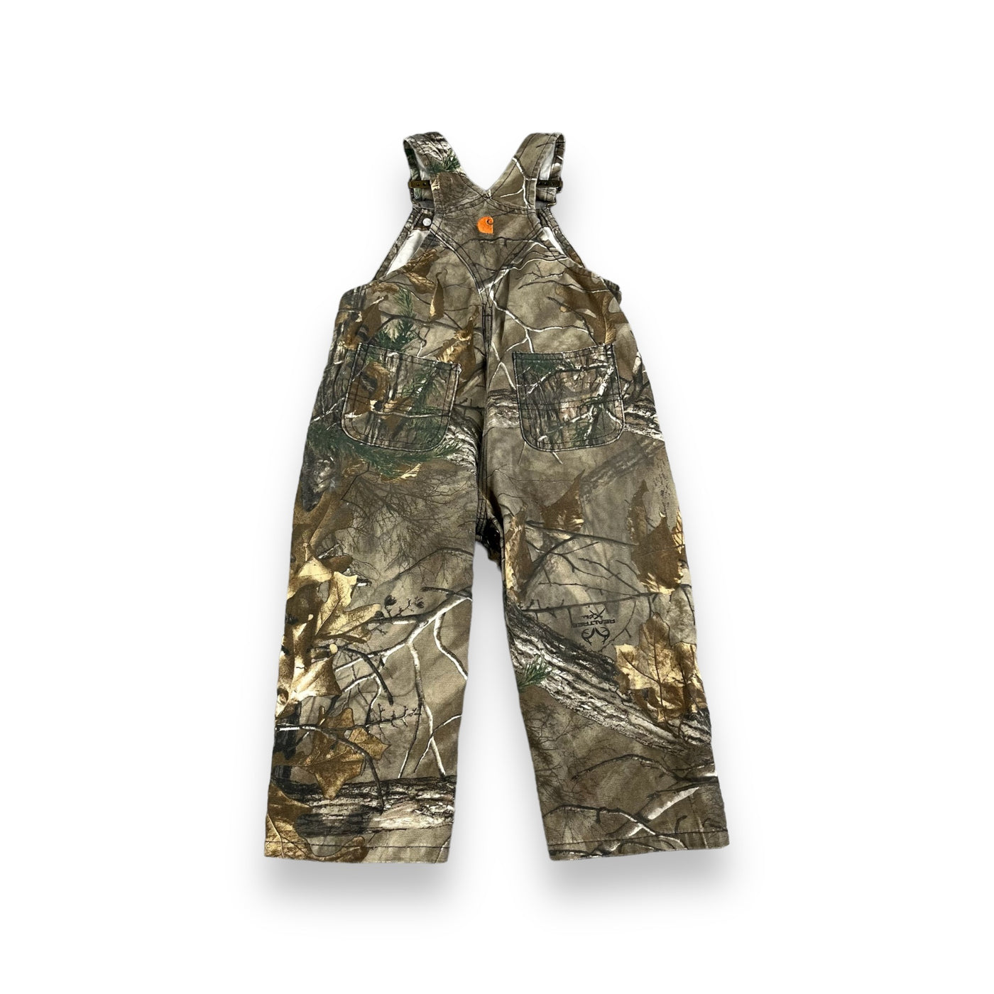 Vintage Carhartt Camo Overalls 2T