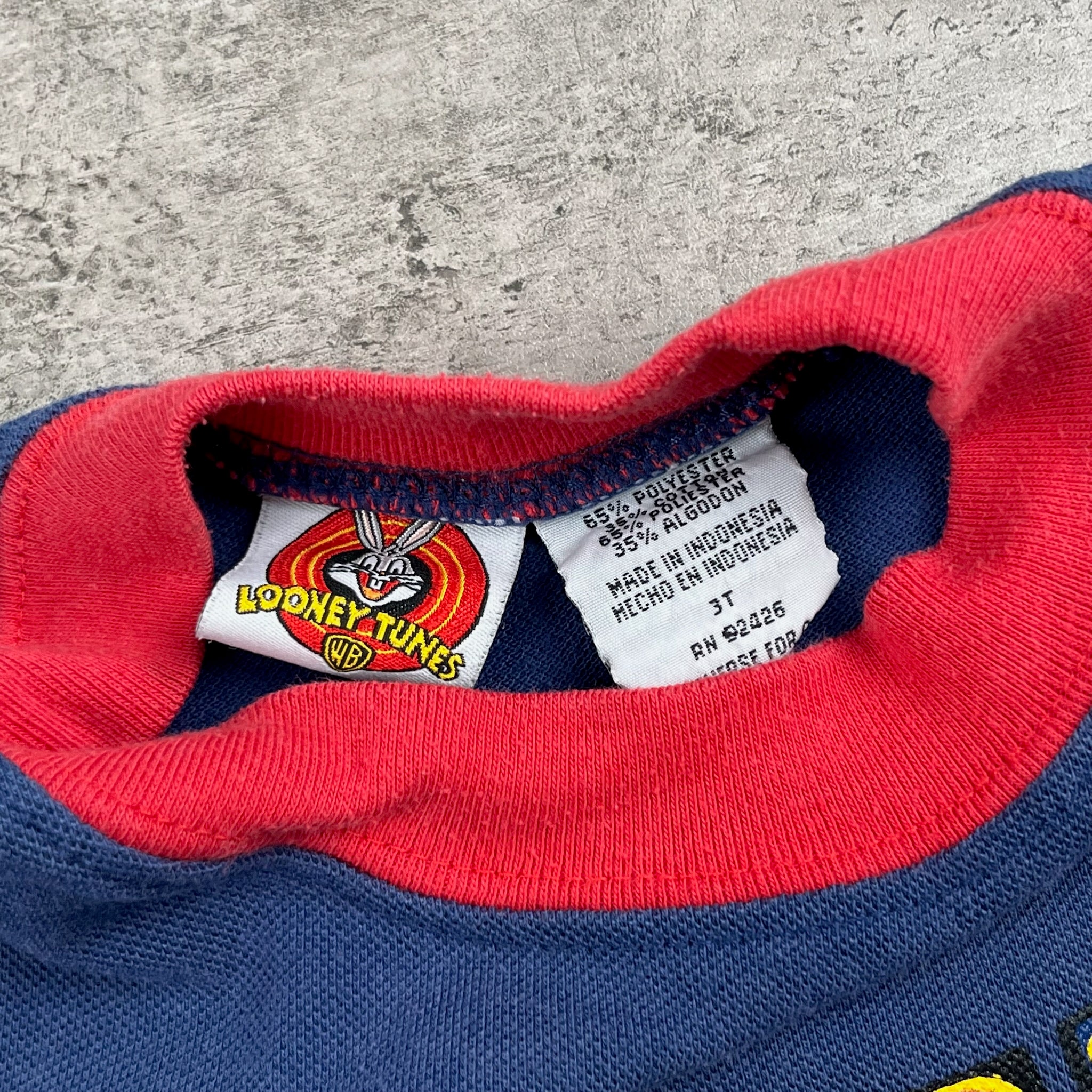 Vintage Taz Baseball Tee 2T