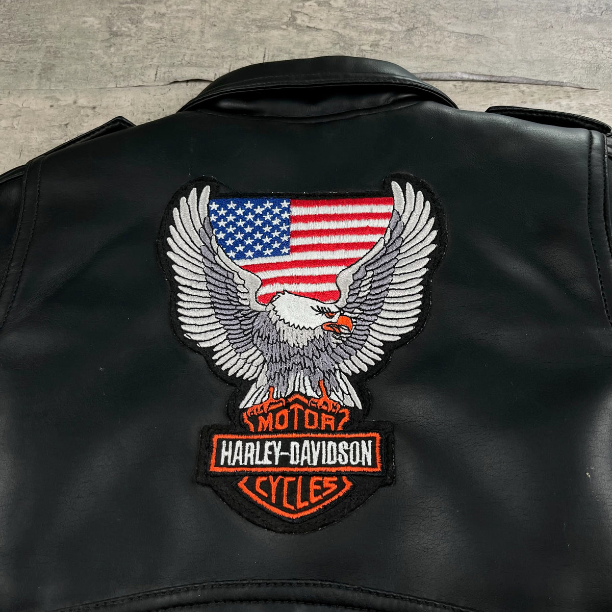 Vintage Harley Davidson Jacket 18-24 Mo