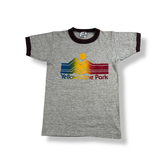 Vintage Yellowstone Park Ringer T-Shirt 5T