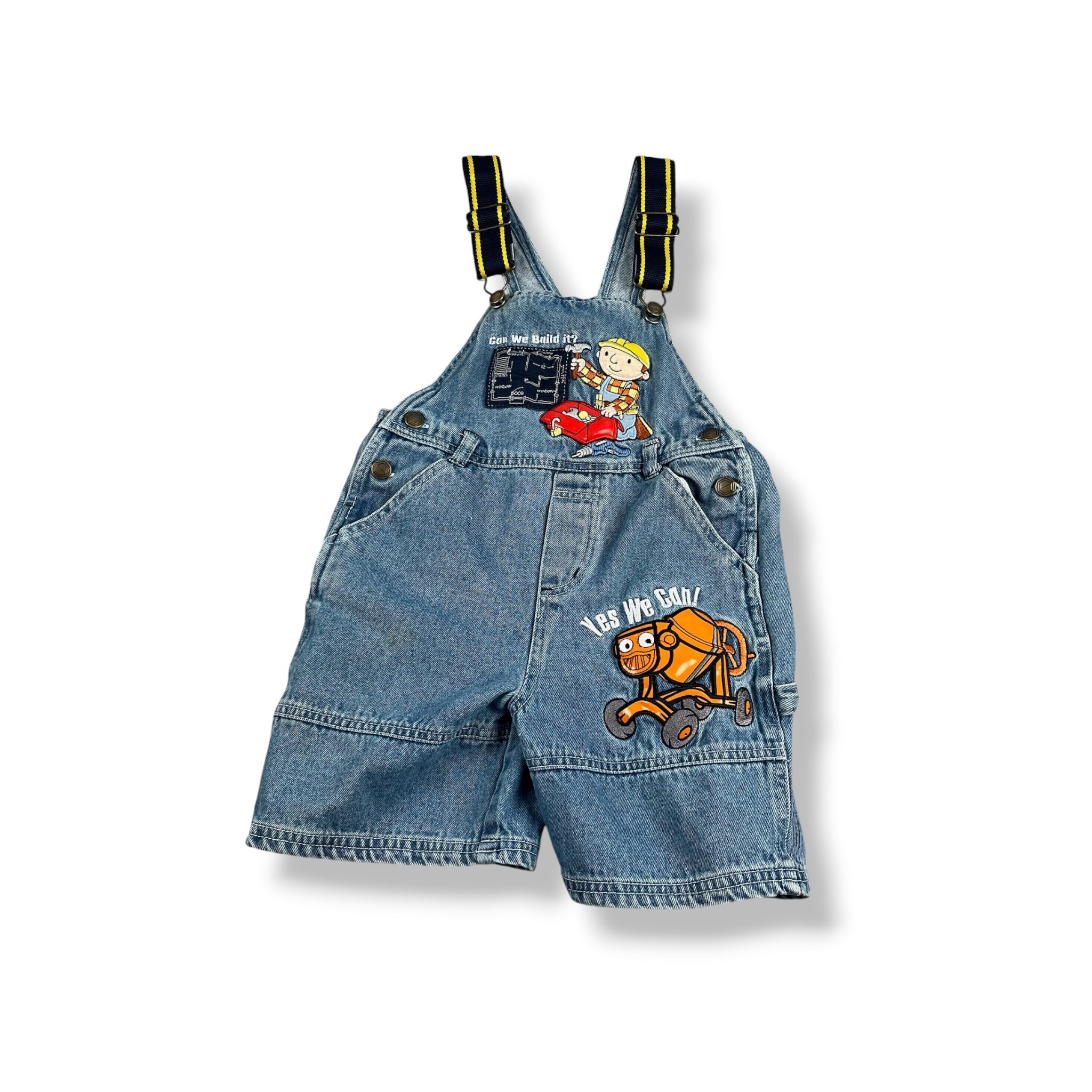 Vintage Bob The Builder Shortalls 3/4T
