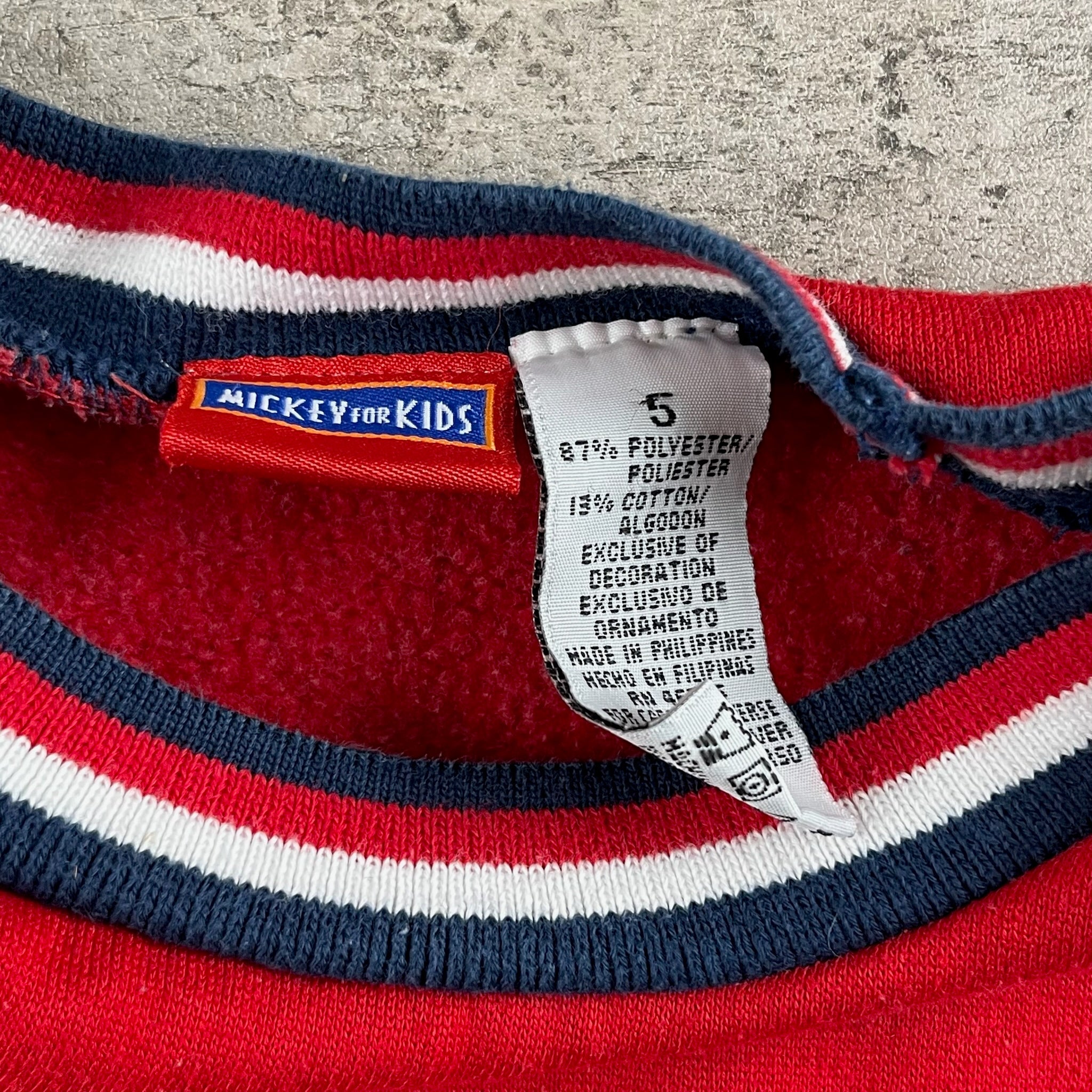 Vintage Mickey & Kids Crewneck 2/3T