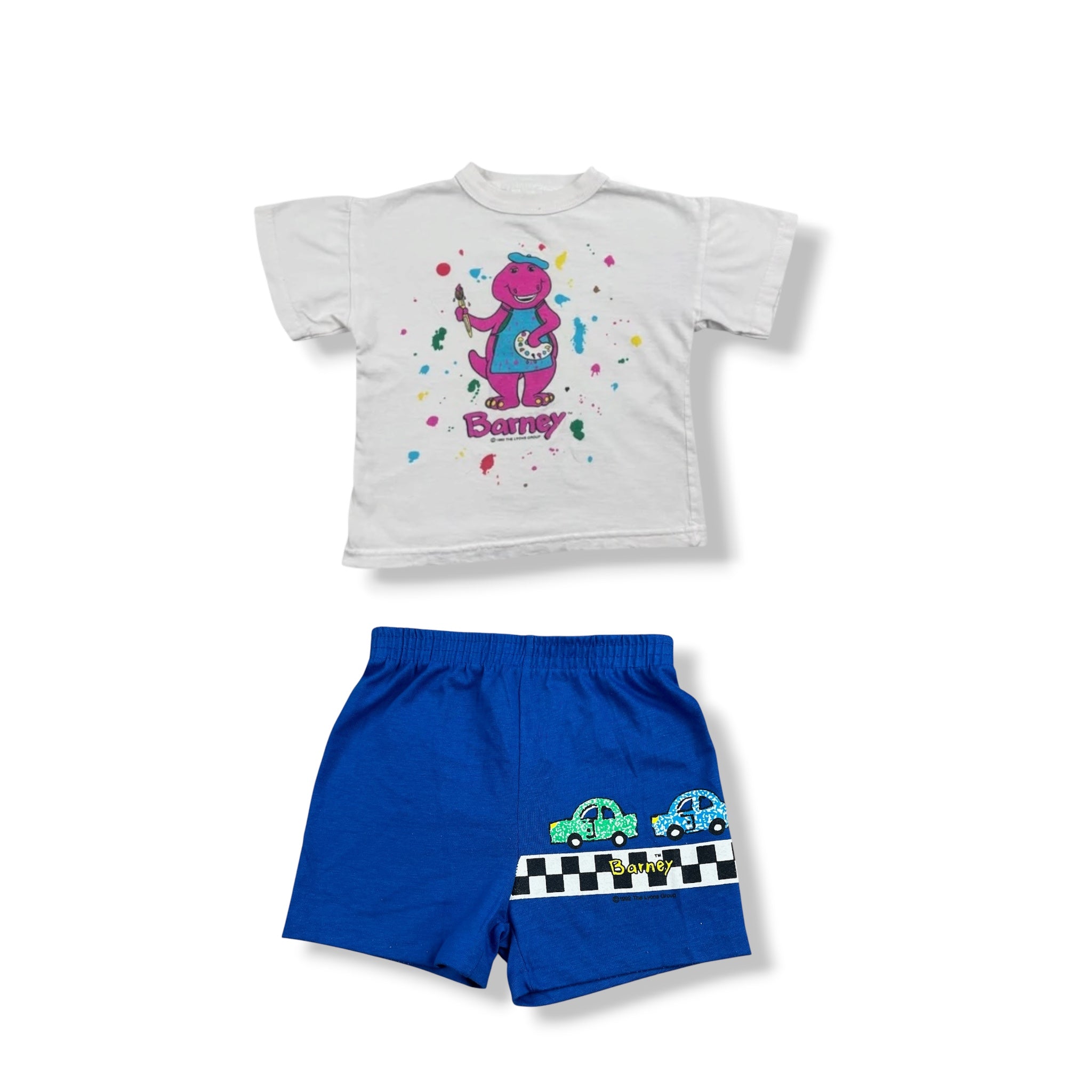 Vintage Barney The Dinosaur Set 3T