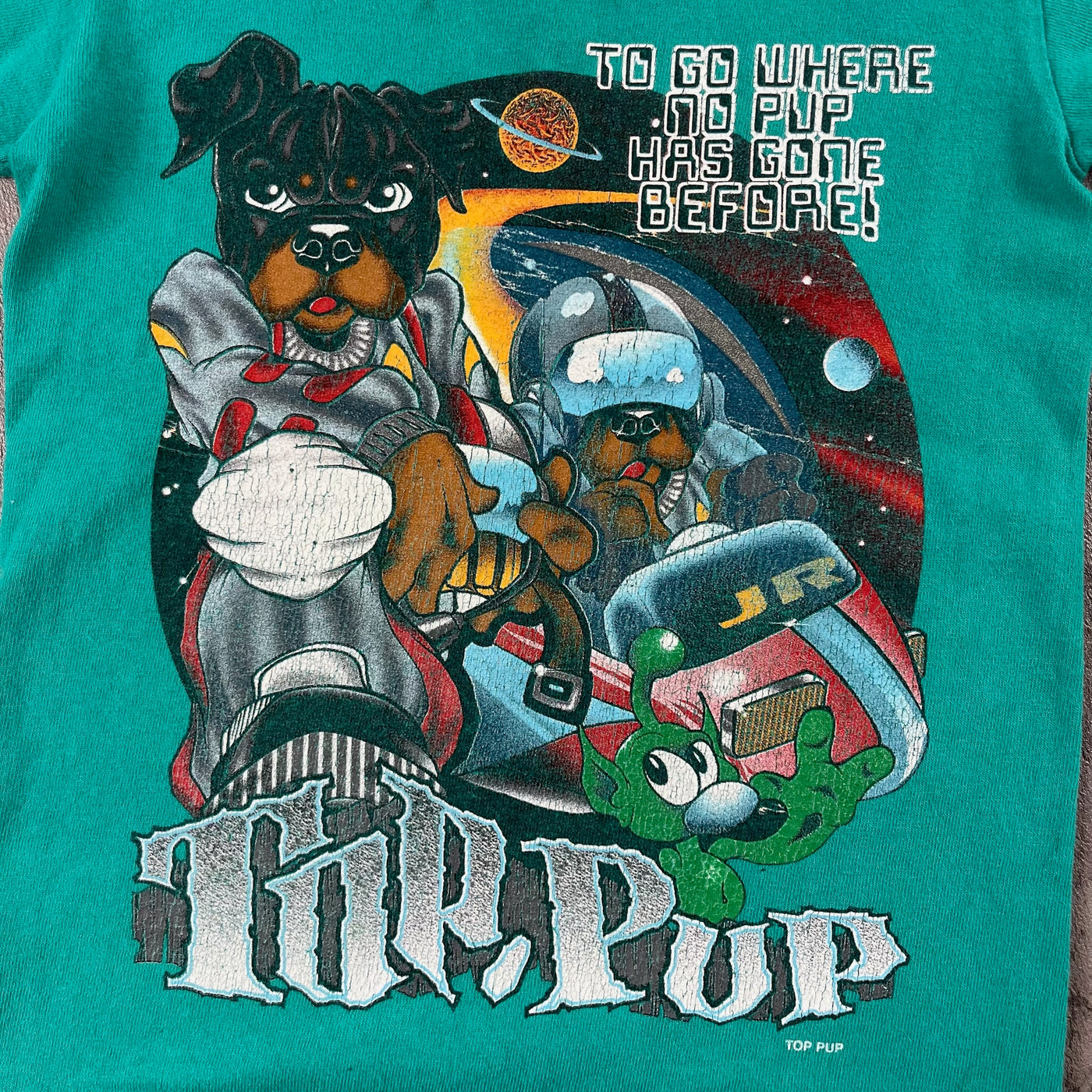 Vintage Top Pup T-Shirt 4T