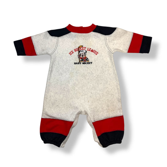 Vintage '84 Disney Babies Ice Hockey Romper 18 months