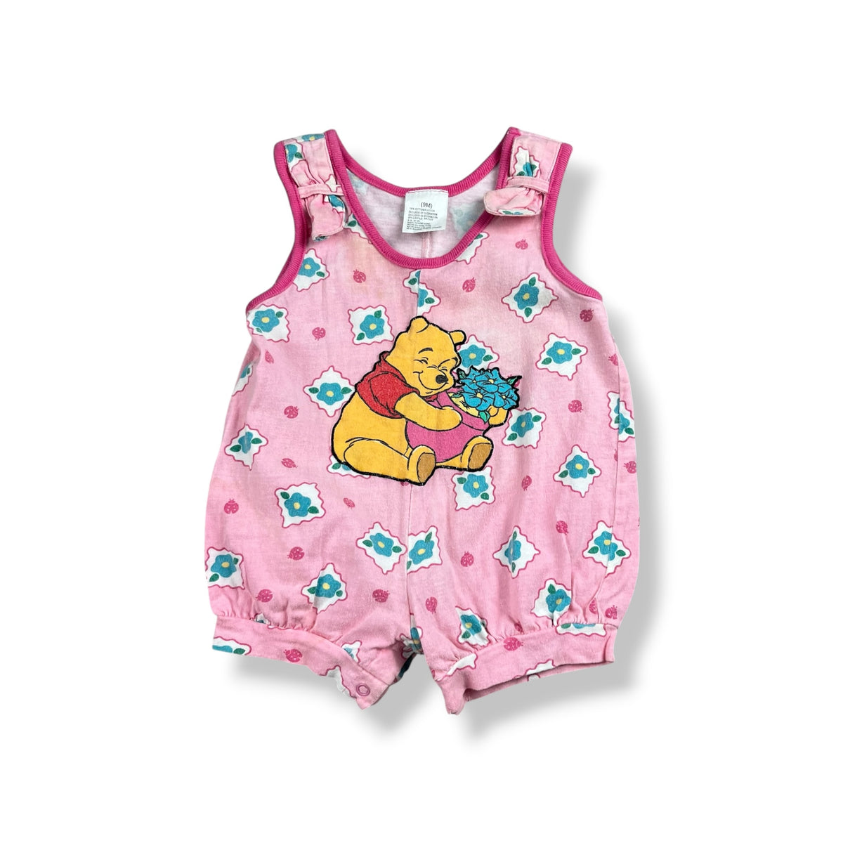Vintage Winnie The Pooh Romper 9 Months