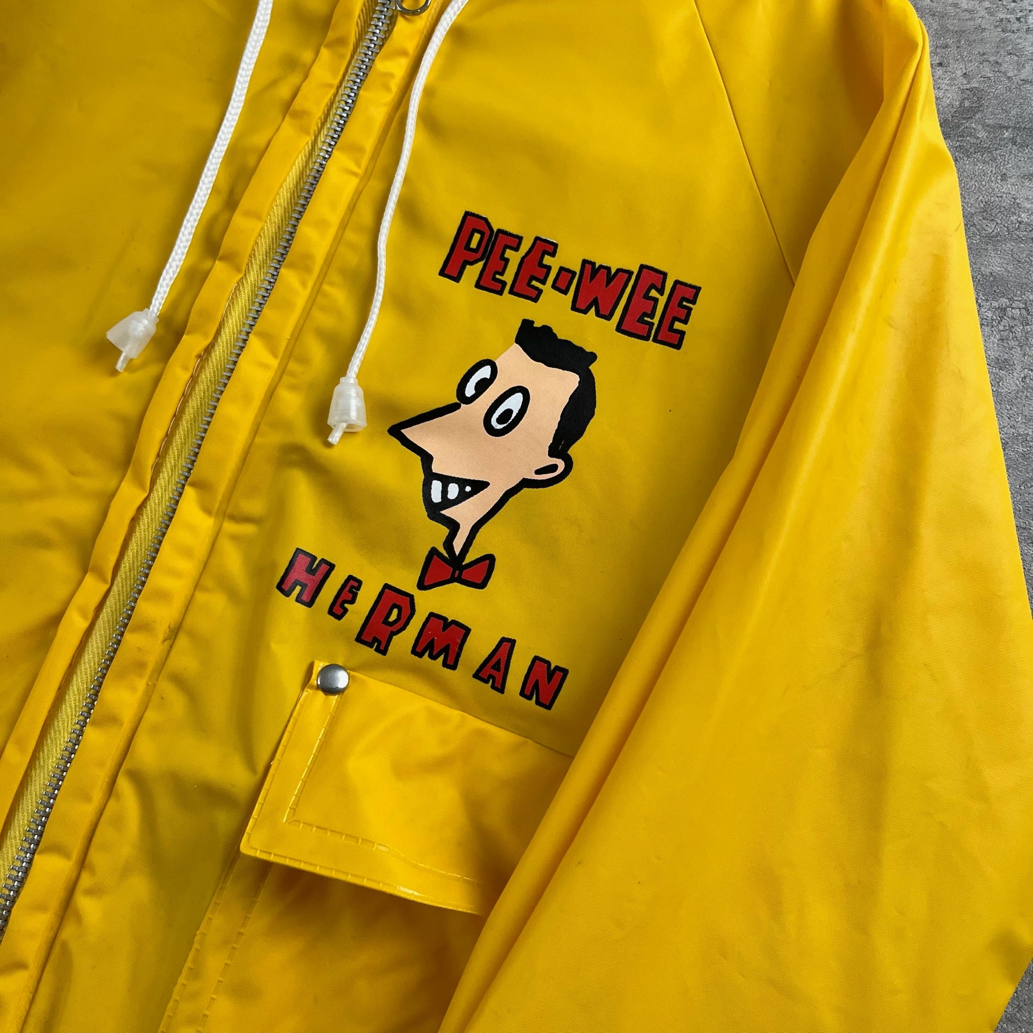 Vintage Peewee Herman Raincoat 4-6T