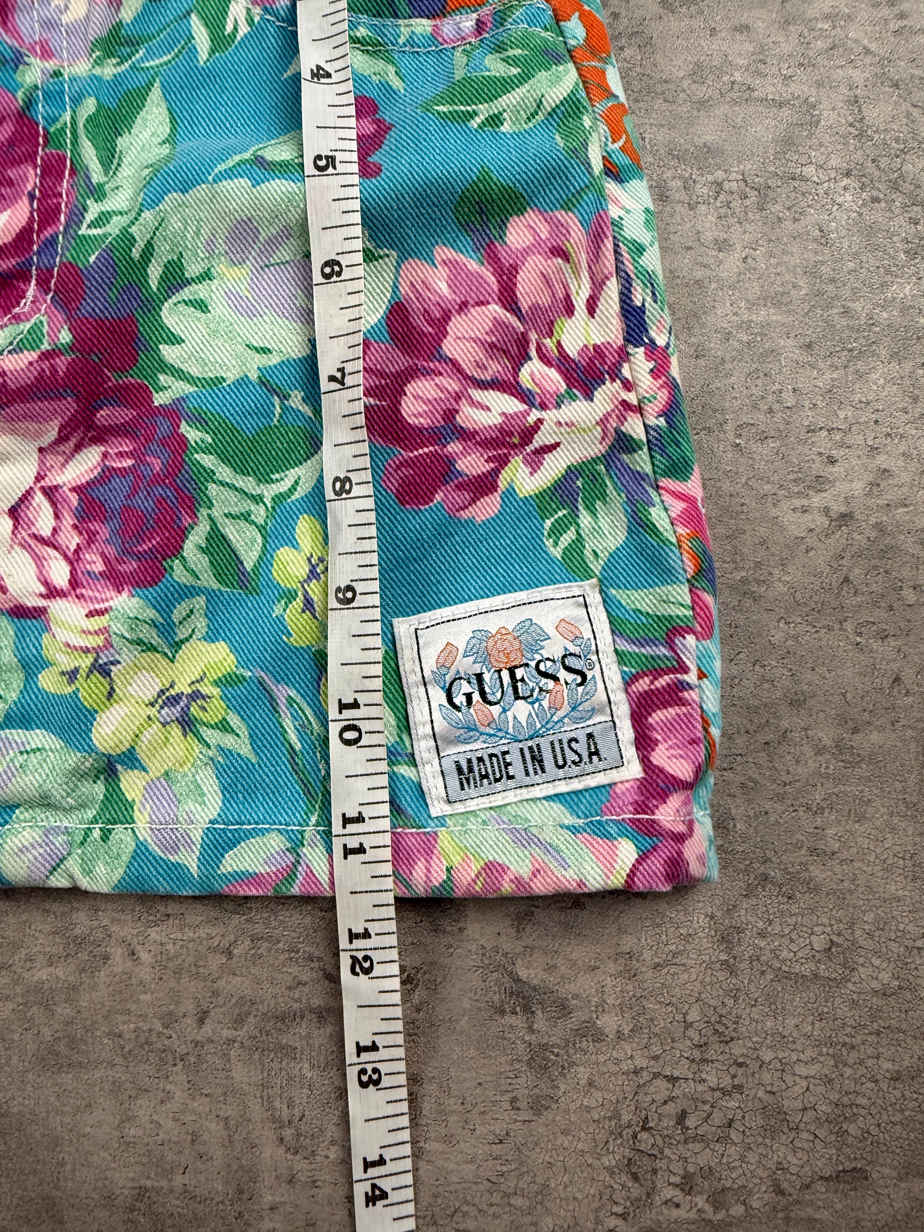 Vintage Floral Guess Skirt 4/5T