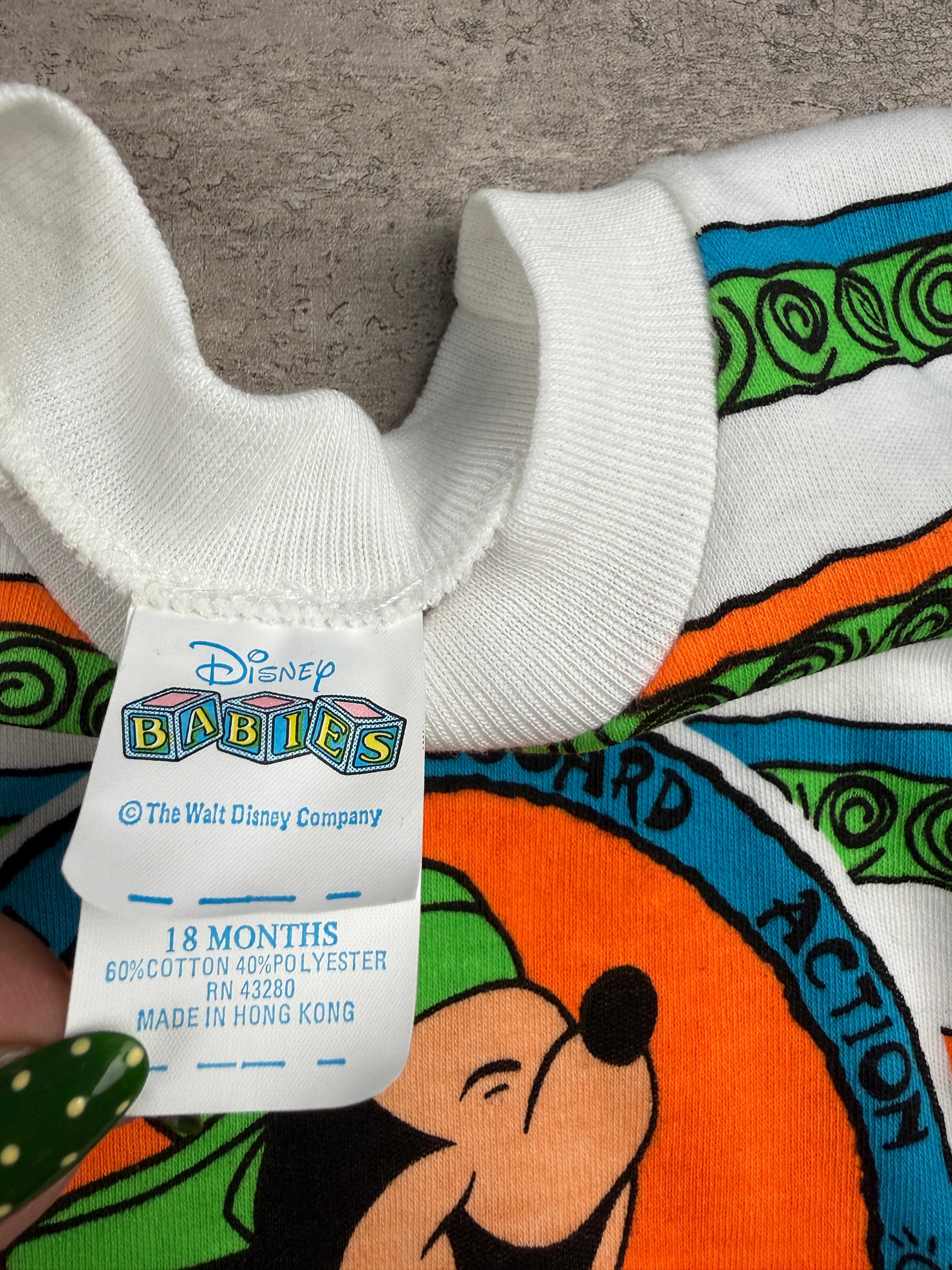 Vintage Deadstock Mickey Skater Set 12-18 Mo