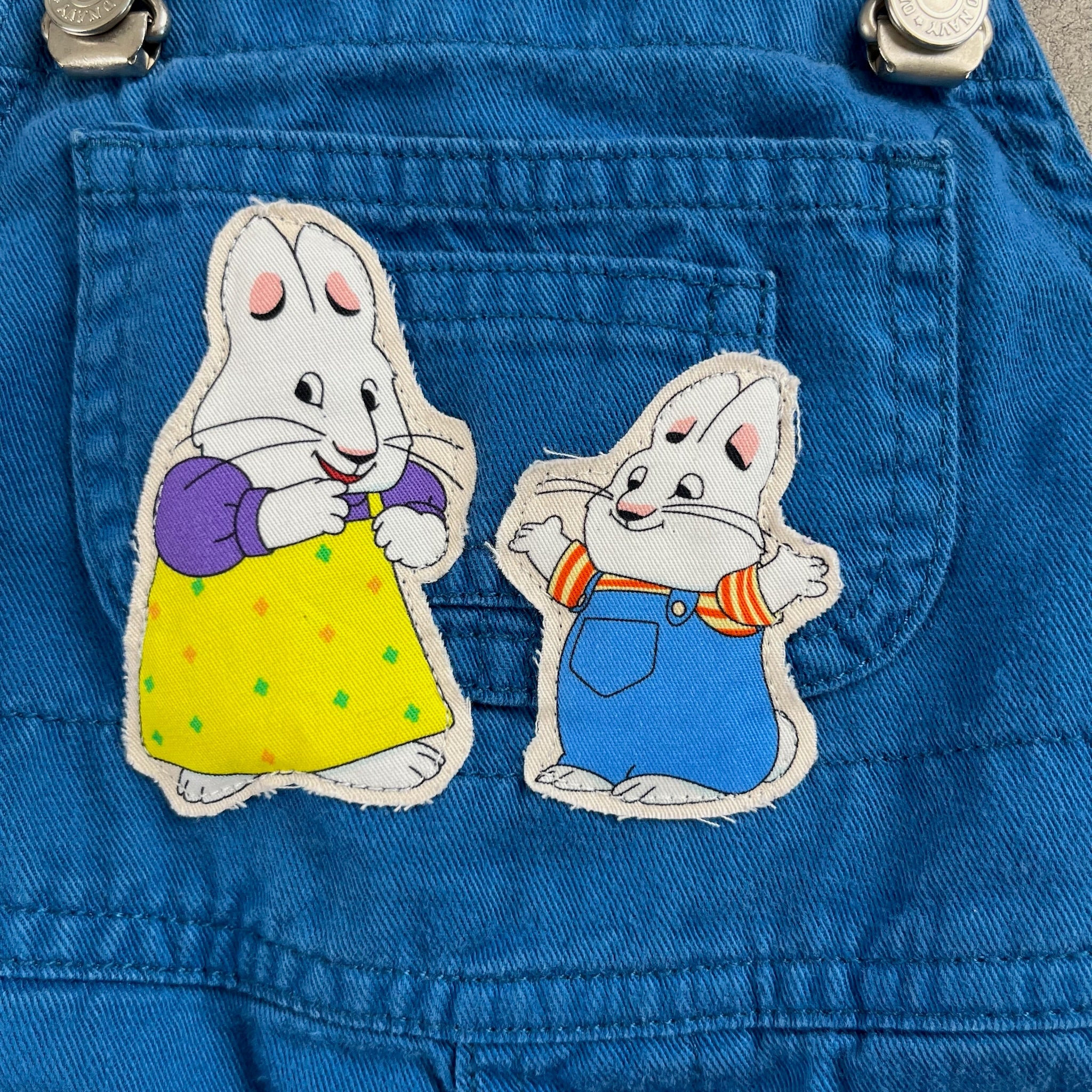 Upcycled Max & Ruby Shortalls 18 Months