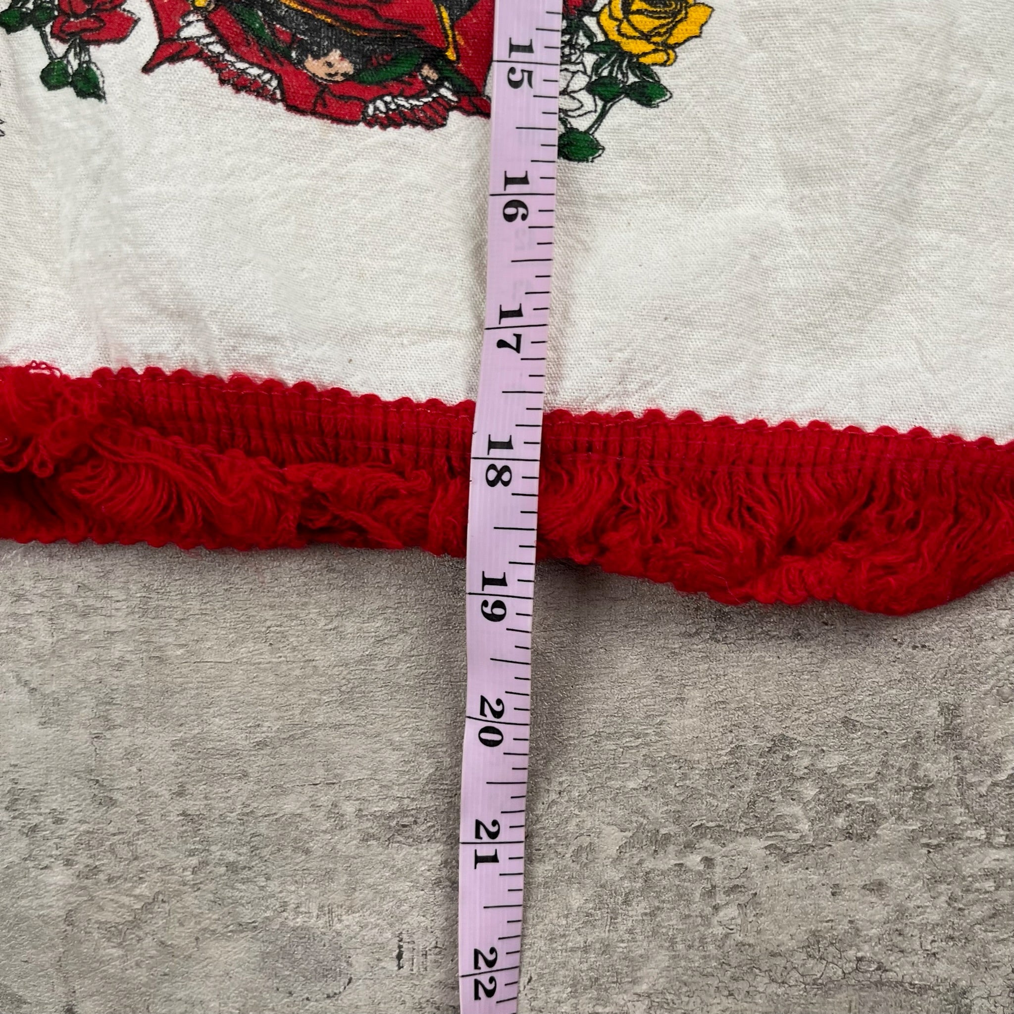 Vintage Virgin Mary Poncho 4T