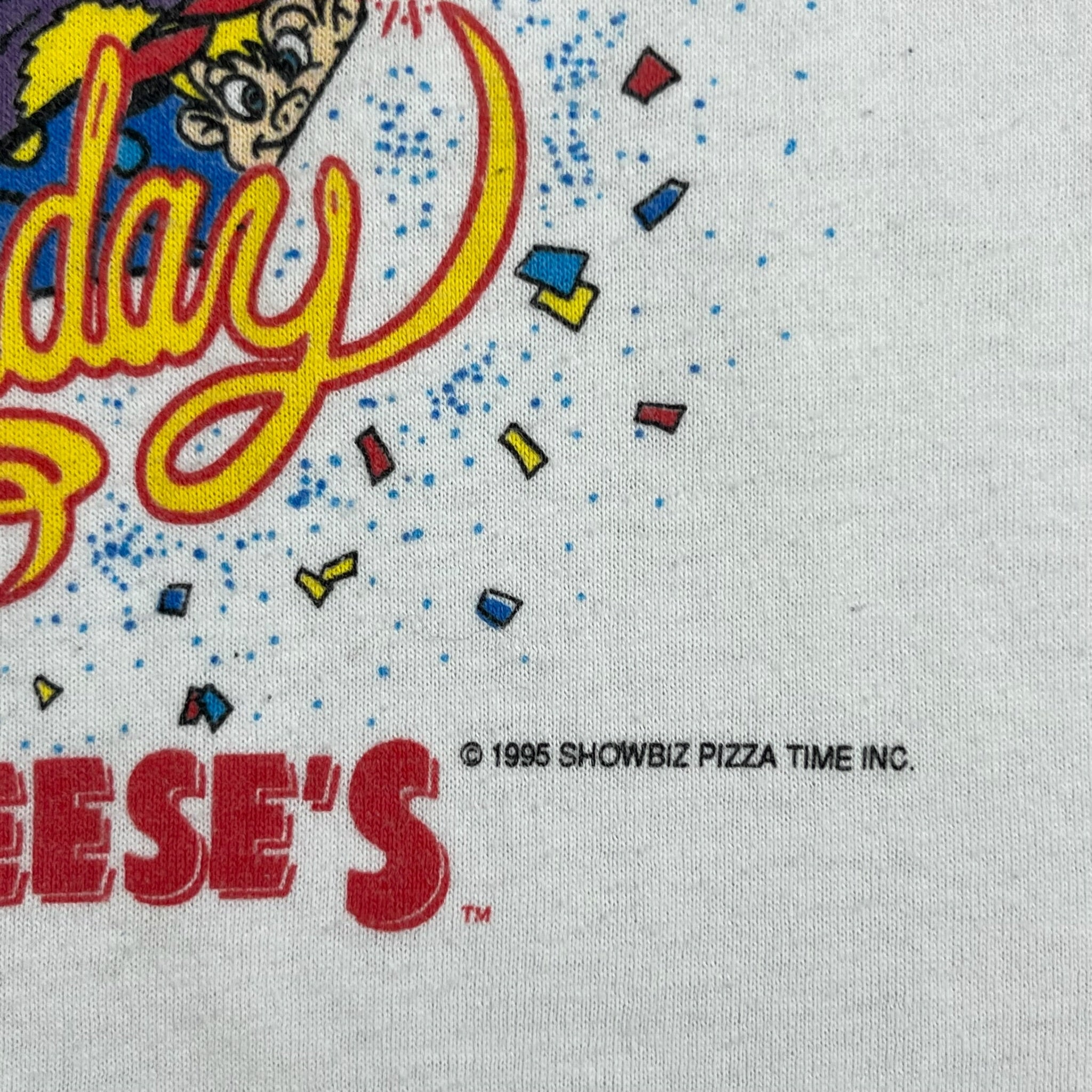 Vintage Chuck E Cheese 6T