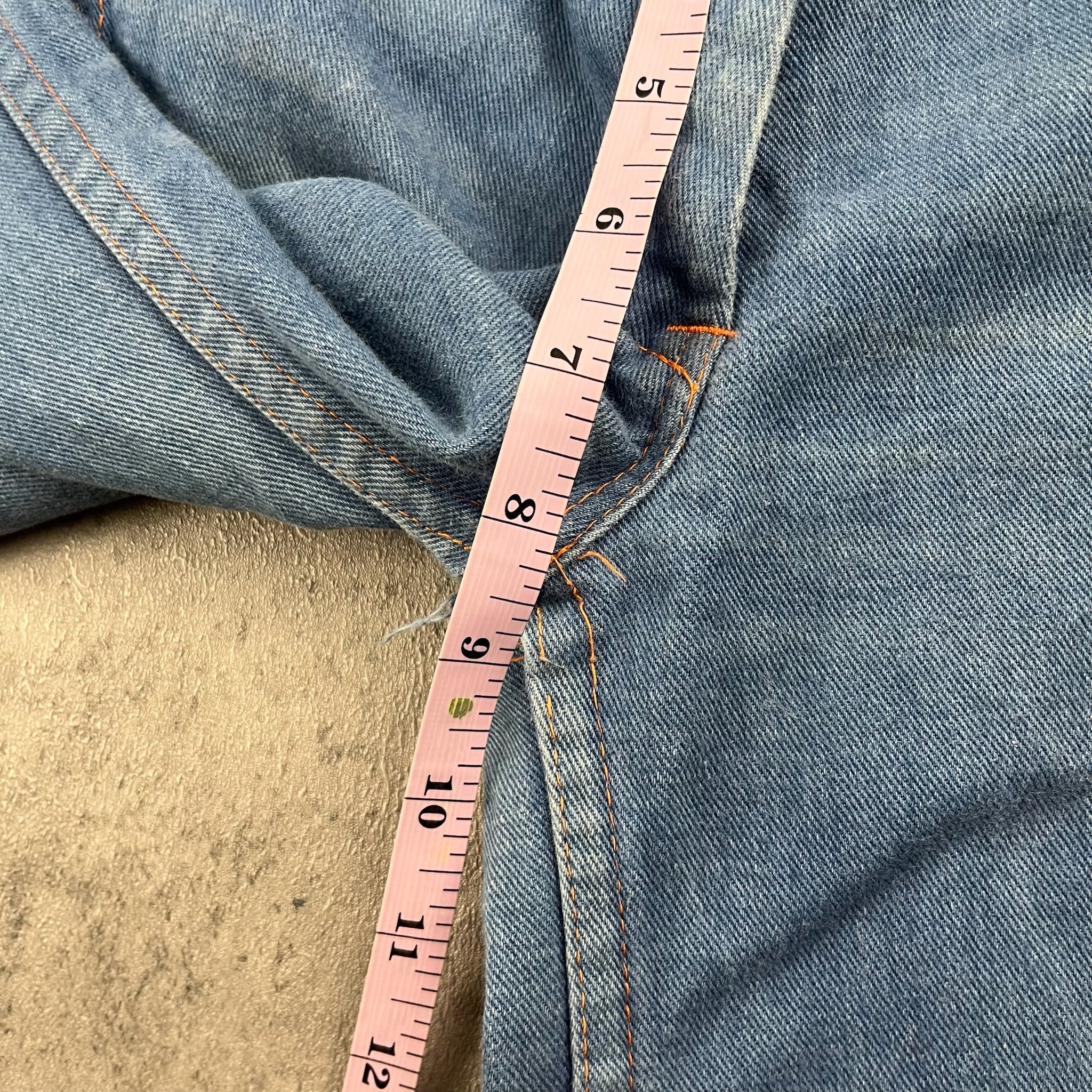 Vintage Clown Embroidered Denim Jeans 7 Youth Small