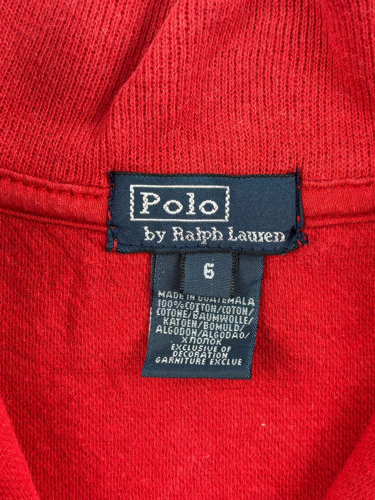 Vintage Polo Ralph Lauren Quarter Zip 3T