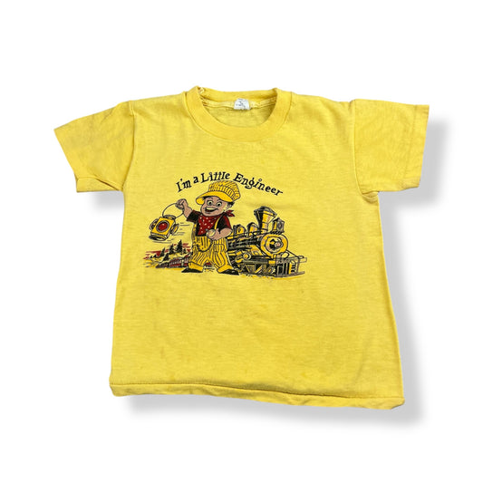 Vintage 60's I’m a Little Engineer T-Shirt 3T