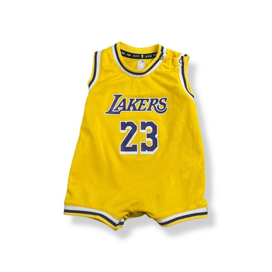 Los Angeles Lakers Lebron James Romper 12 Months