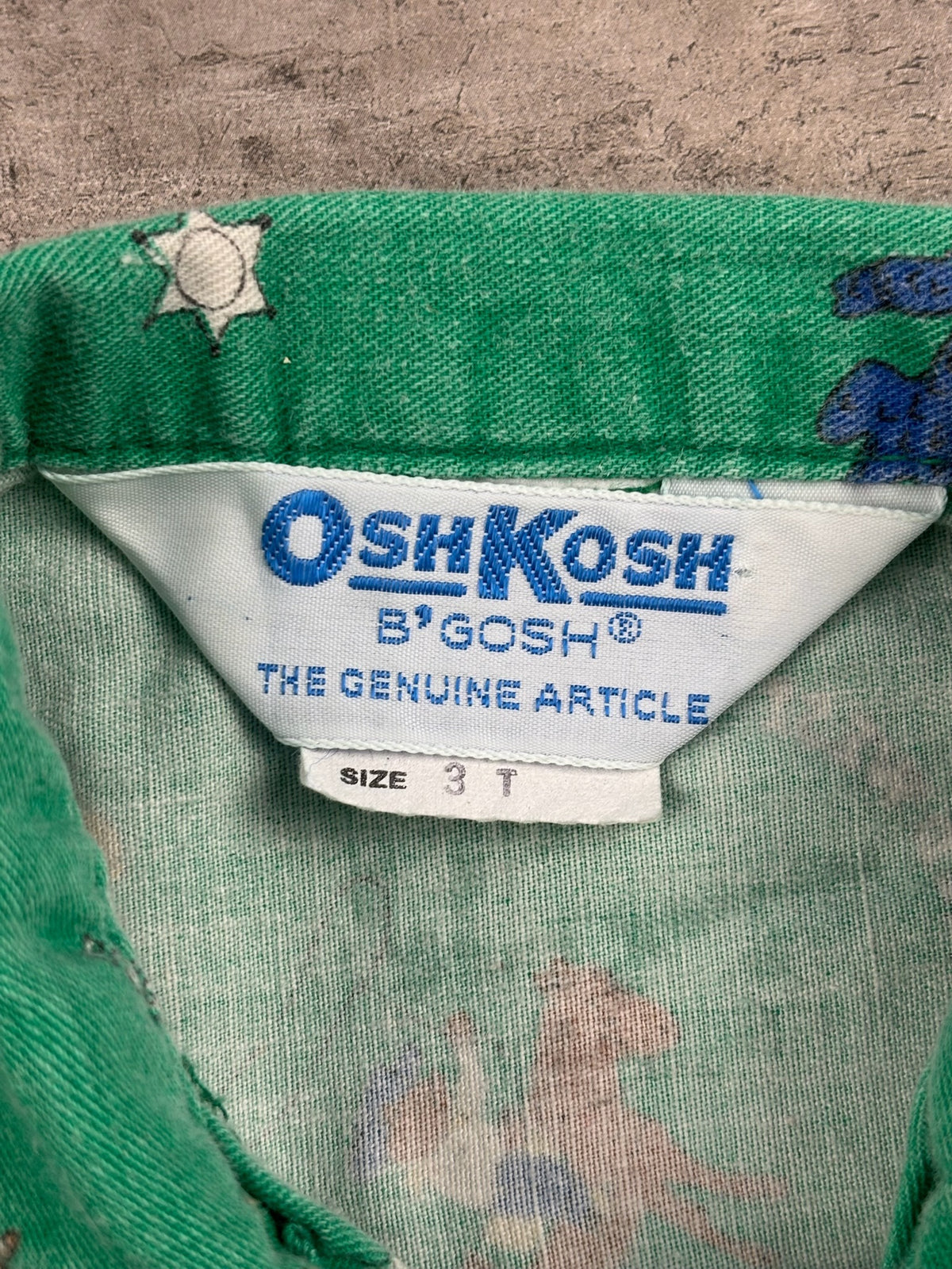 Vintage OshKosh Button Up 3T