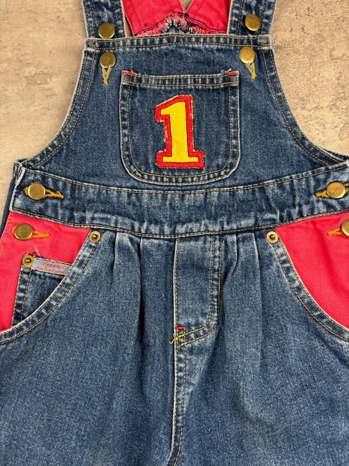 Vintage Thomas The Tank Overalls 2T