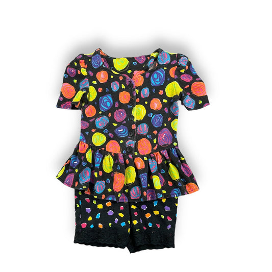 Vintahe 90’s Polkadot Romper 2T