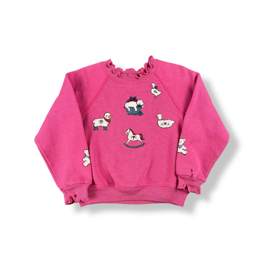 Vintage Animal Sweater 2T