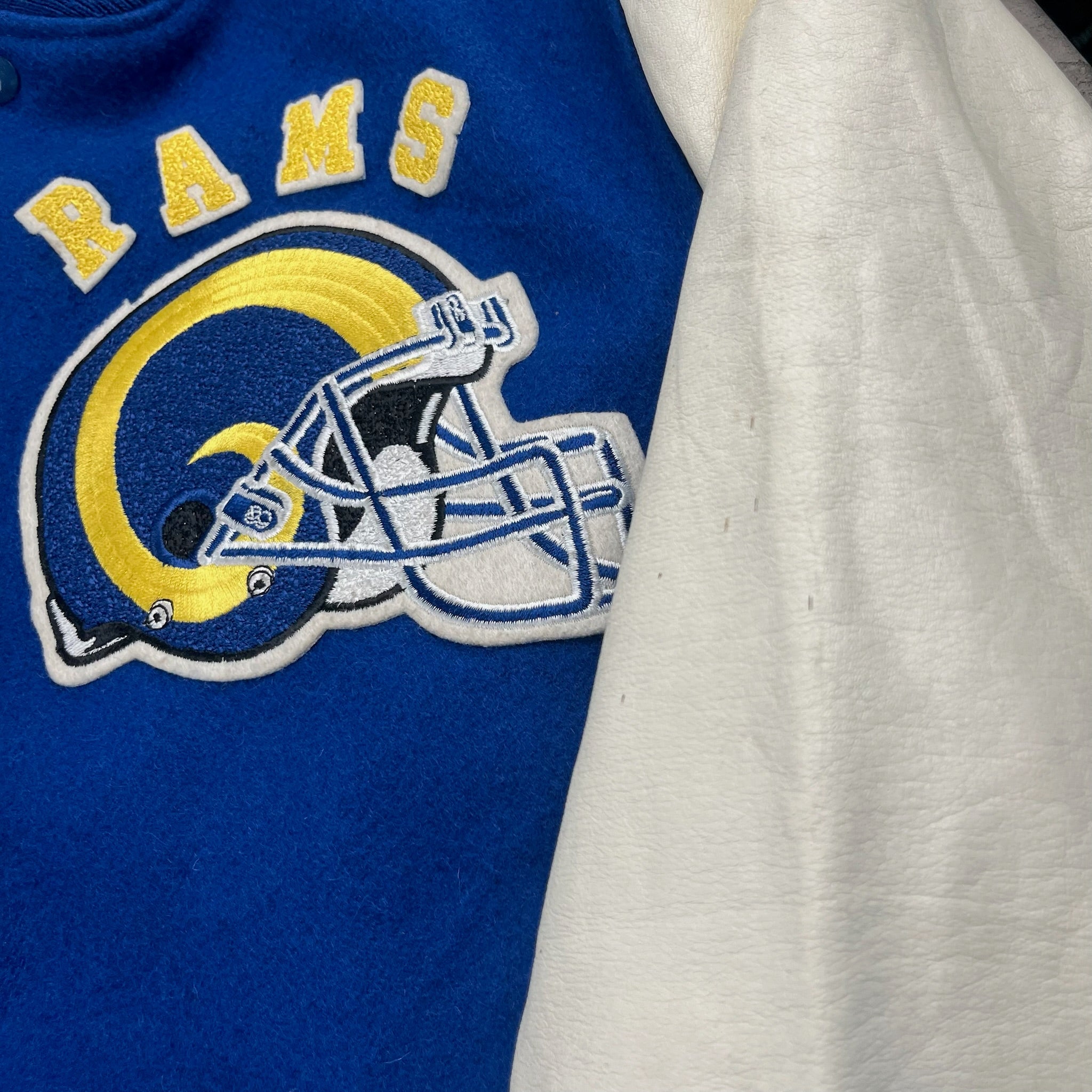 Vintage Chalkline Los Angeles Rams Varsity Jacket Adult Small