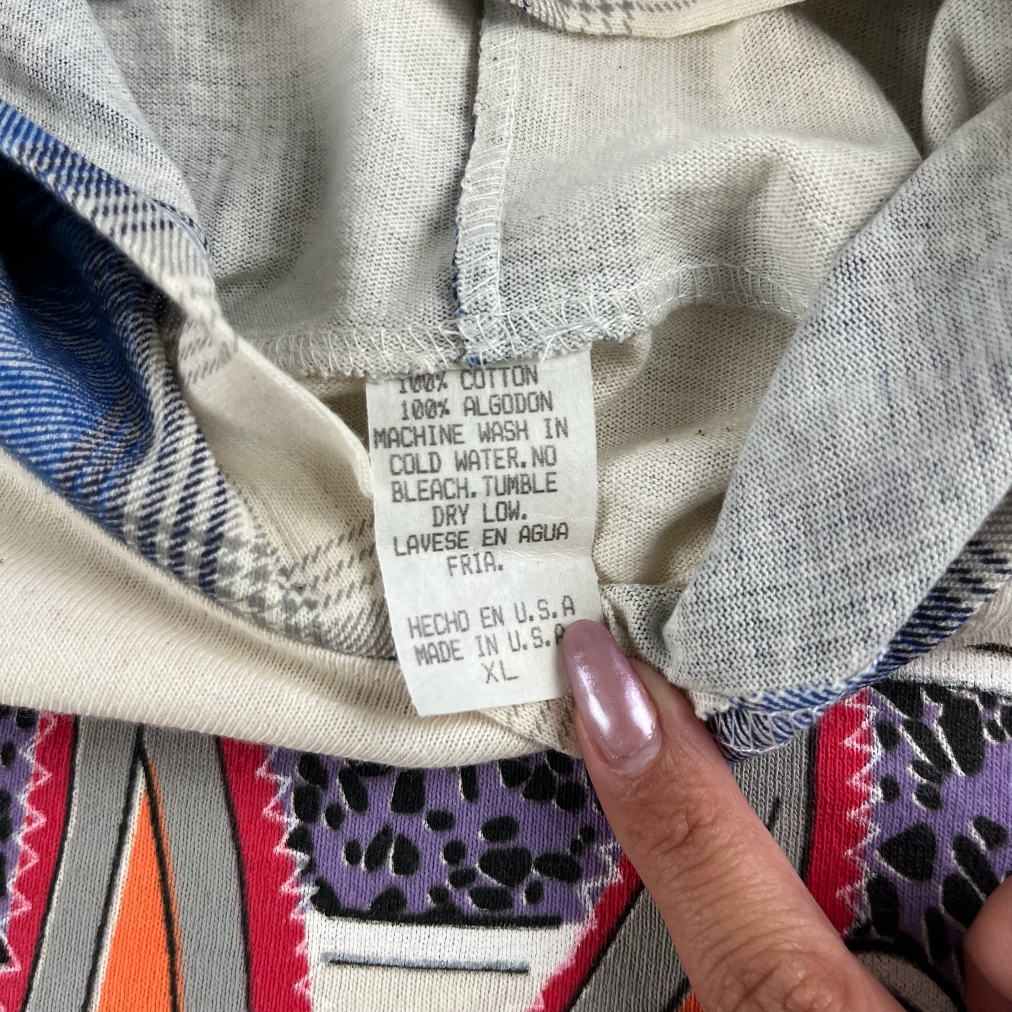 Vintage Bugs Bunny Shirt Hoodie Youth Small 6-8