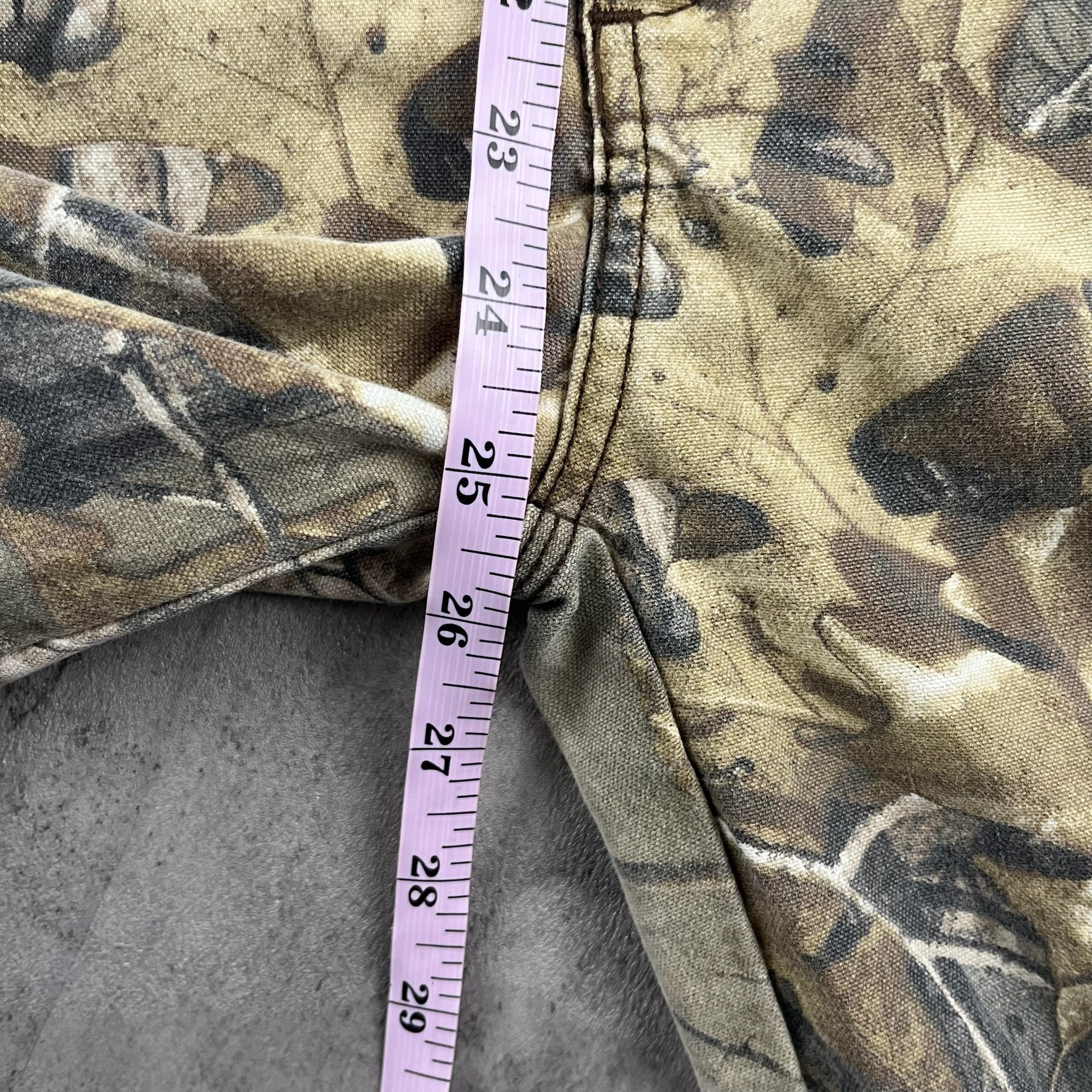 Vintage Berne Camo Overalls Youth Medium