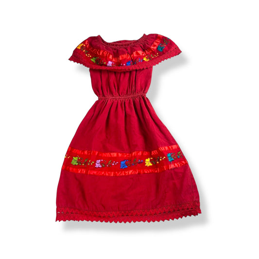 Vintage Mexican Dress 4T