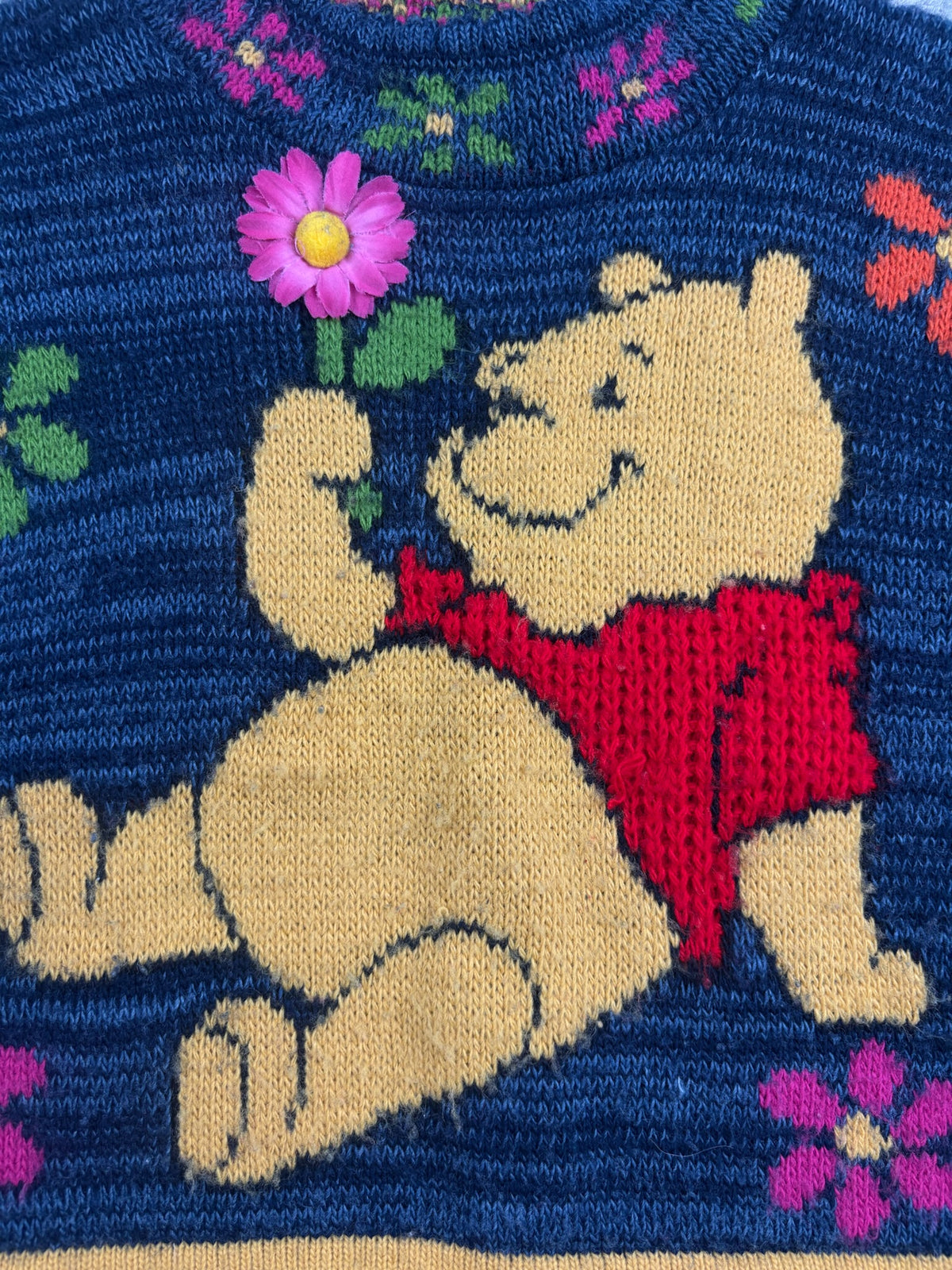 Vintage Winnie The Pooh Knit 4T